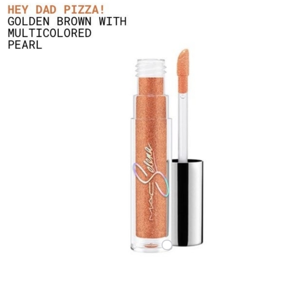 MAC Selena La Reina Lipglass- Hey Dad Pizza! - Picture 5 of 6